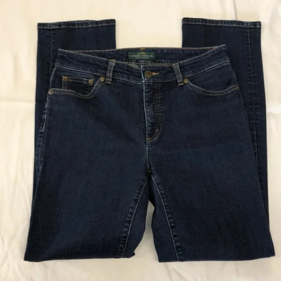 Lauren Ralph Lauren Denim Blue Jeans Size 6 - Picture 3 of 5